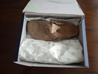 Birkenstock Beige/Marrón Talla 44