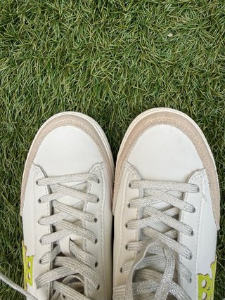 Zapatillas blancas con logo scslpers