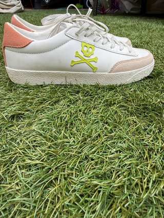 Zapatillas blancas con logo scslpers