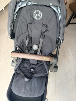 Cybex Priam Platinum Silla + Capazo Lux
