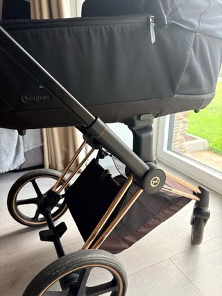 Cybex Priam Platinum Silla + Capazo Lux