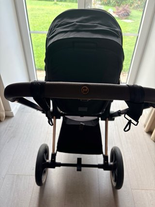 Cybex Priam Platinum Silla + Capazo Lux