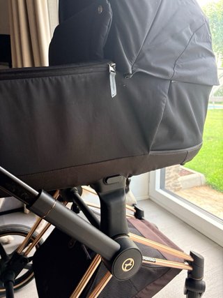 Cybex Priam Platinum Silla + Capazo Lux