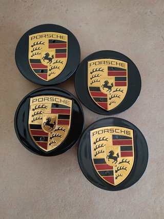 Coprimozzi Porsche Macan neri