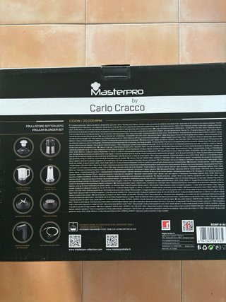 Batidora MasterPRO Carlo Cracco Sottovuoto