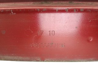 REFUERZO PARAGOLPES TRASERO CITROEN DS3 9HP 96833