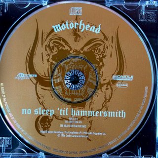 CD – Motörhead – No Sleep 'til Hammersmith