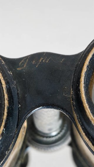 Prismáticos antiguos finales del siglo XIX militar