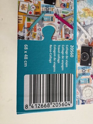Rompecabezas Puzzle Educa 1000 Piezas Viajes