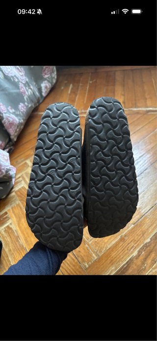 Sandalias Birkenstock Marrón/Gris