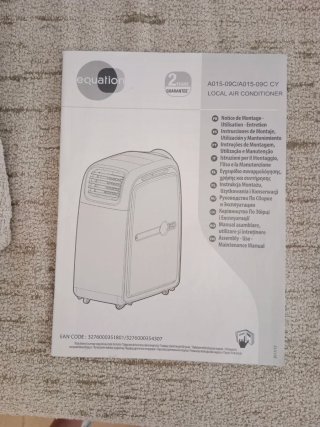 Aire acondicionado portátil A015-09C/A015-09C CY