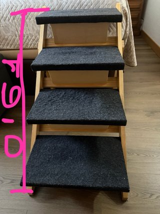 Escalera para perros 4 peldaños