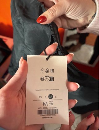 Vestito da sera Bershka nero taglia M,