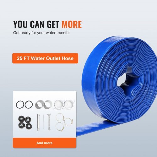 Bomba de Agua con Motor de Gasolina, Entrada/Salida de 7.6 cm, 5.2 kW (7 HP), 1003.5 L/min, 43.3 m de Elevación, 6.7 m de Succión, Bomba de Transferencia de Agua Residual a Gas de 4 Tiempos con Ma...