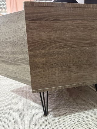 Mueble TV madera y metal