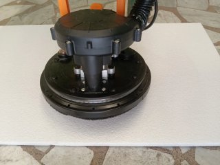 Levigatrice orbitale + aspirapolvere liquidi