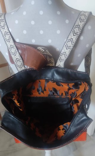 Mochila Piel Ubrique Hecha a Mano