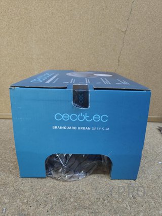 Casco Urbano y Montaña para Bicicletas S-M gris Cecotec