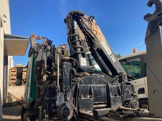 Volvo Fm12 grua hiab 28t  + multilift
