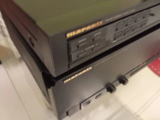 Marantz Amplificador y Sintonizador Negro