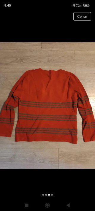 Jersey mujer rojo