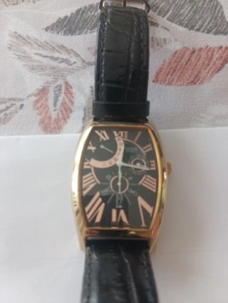 Reloj Guess Negro y Dorado Hombre