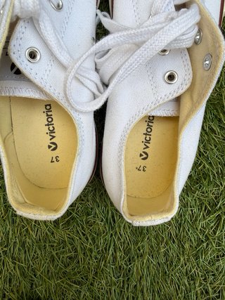 Zapatillas Victoria Blancas Talla 37