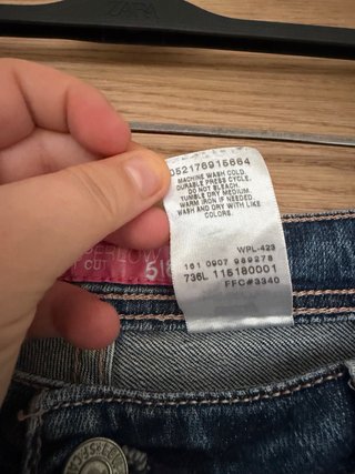 Levi's 518 Vintage Talla 7M