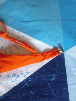 Bikini naranja mujer