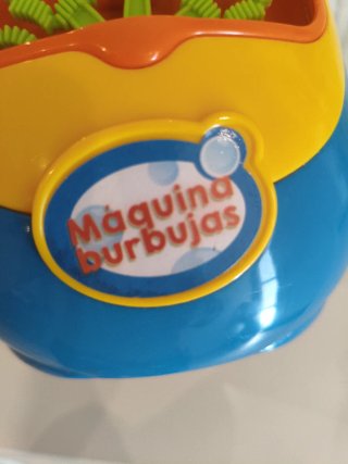 Máquina de burbujas infantil