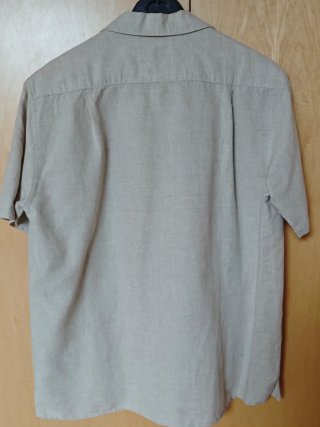 Conjunto Lino Camisa y Pantalón Beige