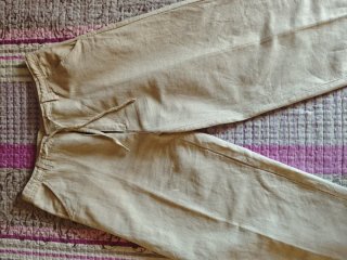 Conjunto Lino Camisa y Pantalón Beige