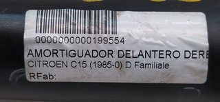 CITROEN C15 D Familiale AMORTIGUADOR DELANTERO DERECHO