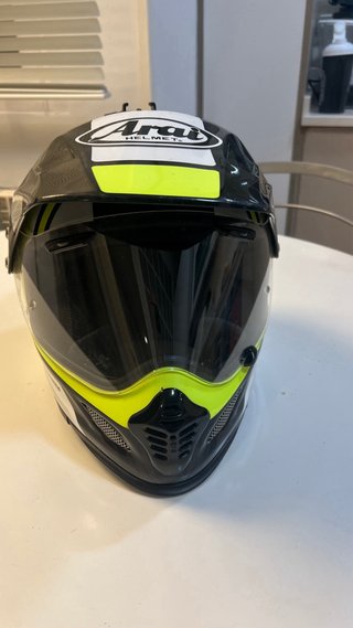 Casco Arai X4 Amarillo/Negro