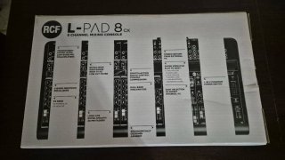 Mixer RCF L-Pad 8 CX