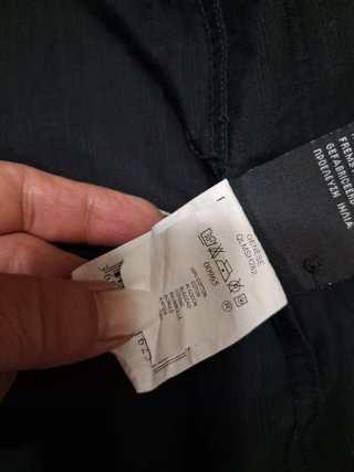 Camisa negra  Quiksilver Talla L