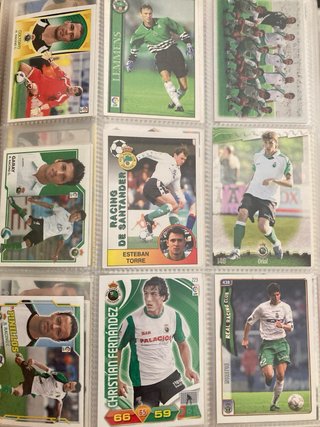 Cromos RACING DE SANTANDER