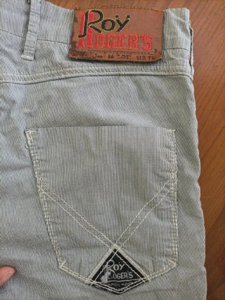 Pantaloncini Roy Roger's righe blu/bianco