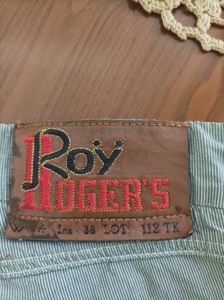 Pantaloncini Roy Roger's righe blu/bianco