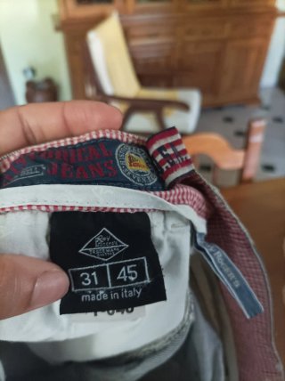 Pantaloncini Roy Roger's righe blu/bianco
