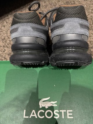 Zapatillas Lacoste L003 Verde Oscuro/Negro Talla 4