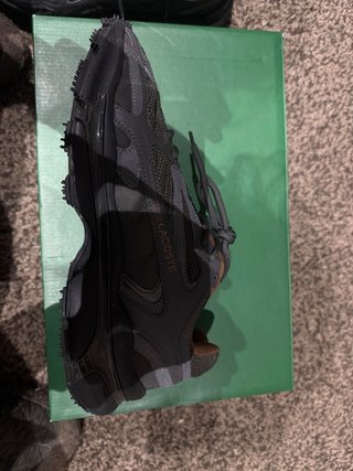 Zapatillas Lacoste L003 Verde Oscuro/Negro Talla 4