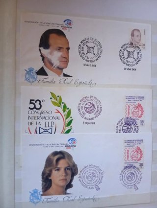 Álbum de sellos variados