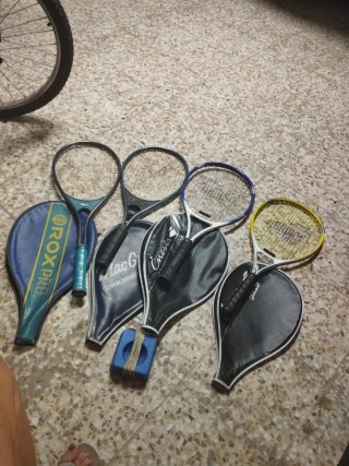 raquetas de tenis