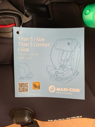 Silla Coche Maxi-Cosi Titan S Comfort i-Size