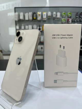 iPhone 14 128GB Blanco + Cargador USB-C