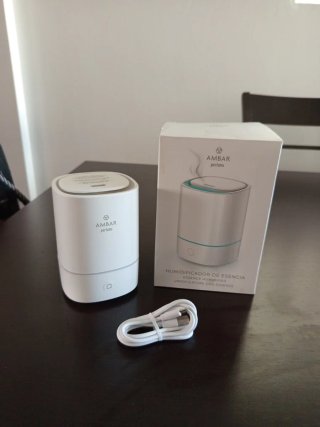 Humidificador Ambar Perfums Blanco