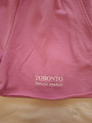 Pantalón corto chándal Pull&Bear rosa Talla S
