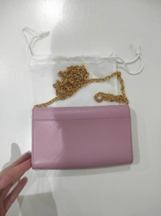 Bolso Bimba y Lola 100% cuero color rosa