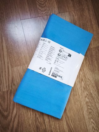 Sábana Ikea Dvala 150x260 cm Azul